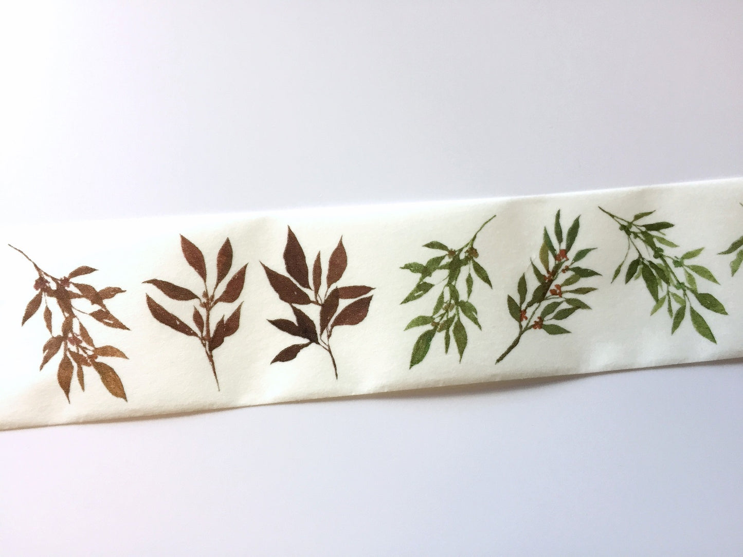 Modaizhi - Fruits & Leaves washi tape SAMPLES