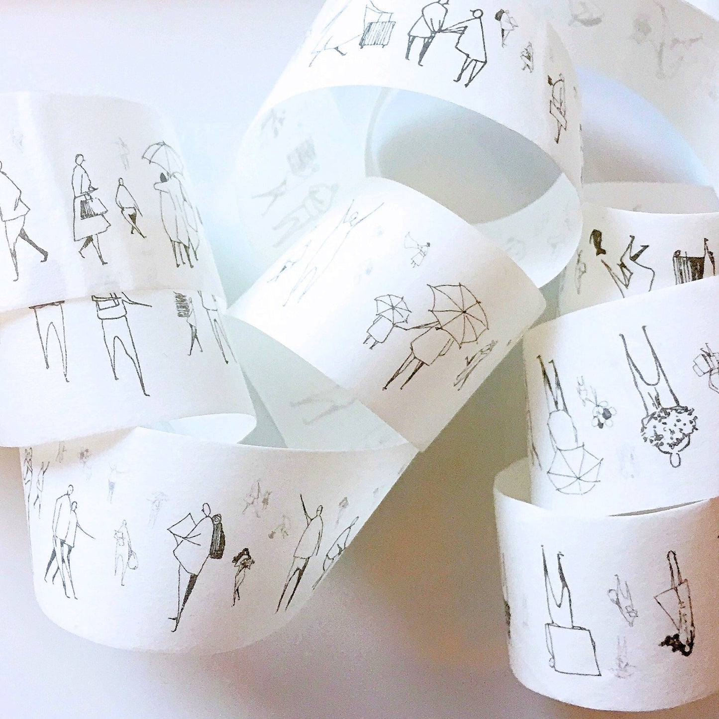 Modaizhi - One Day washi tape SAMPLES