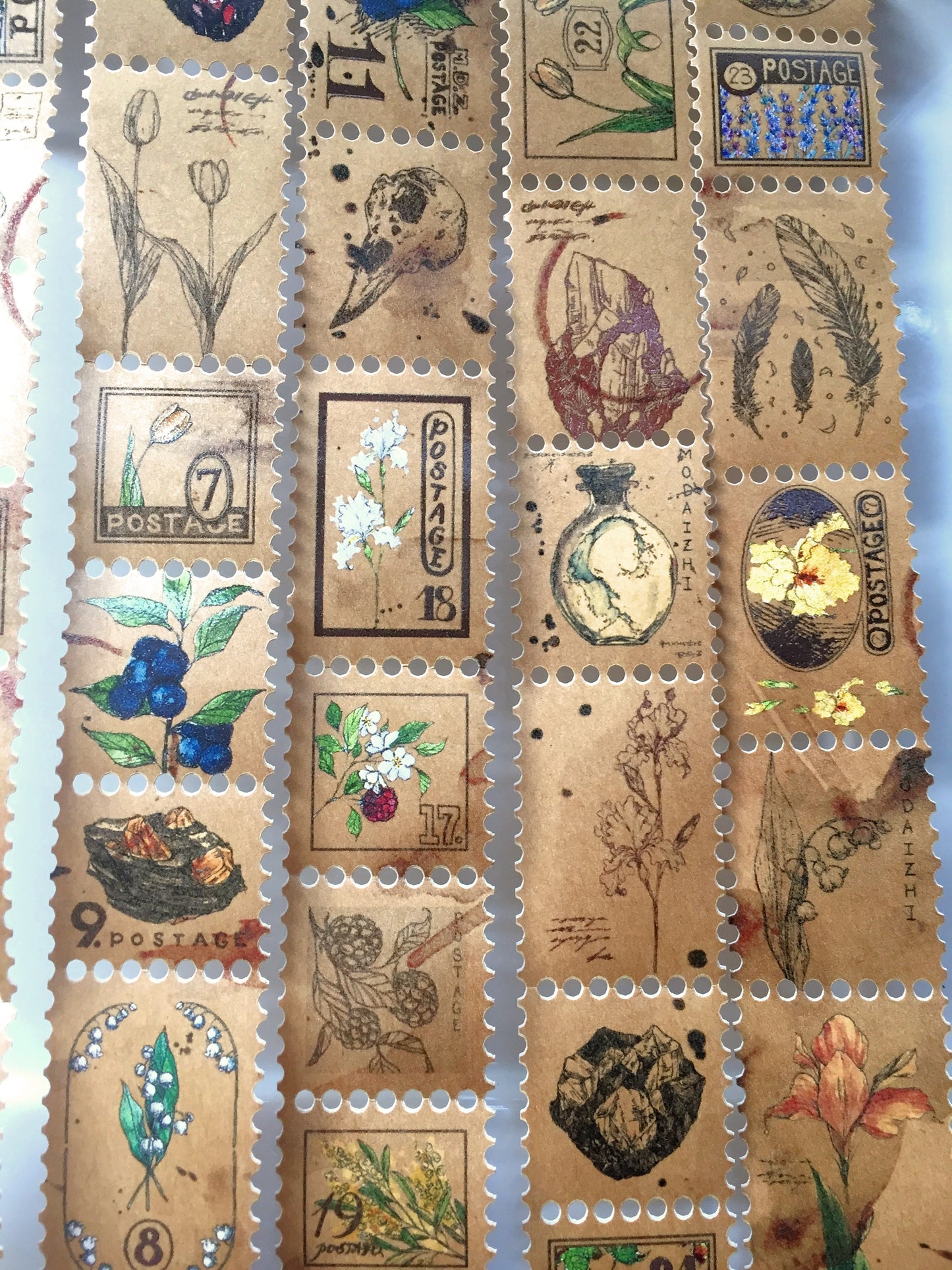 Modaizhi - Collection: Stamp paper tape SAMPLES