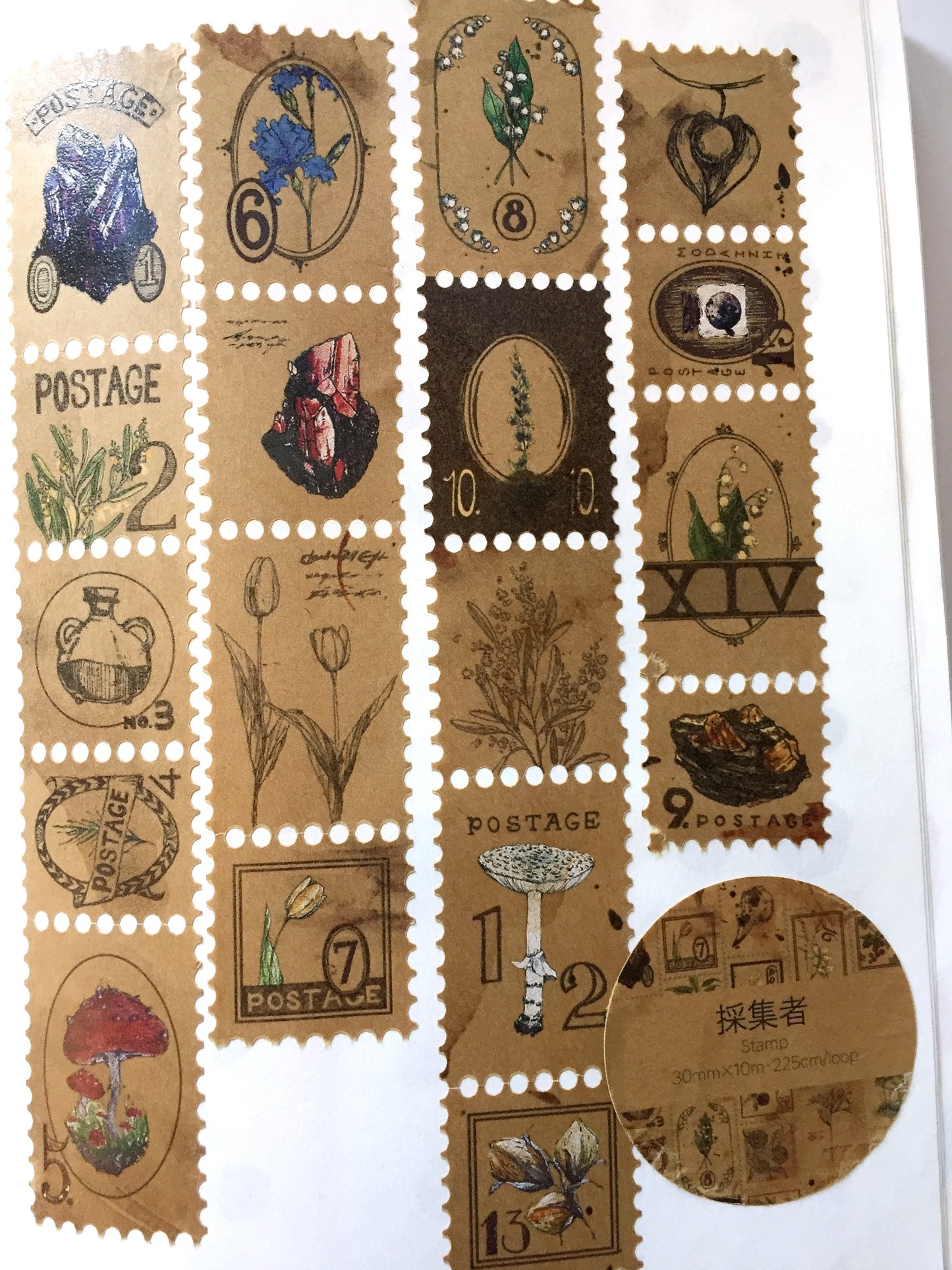 Modaizhi - Collection: Stamp paper tape SAMPLES