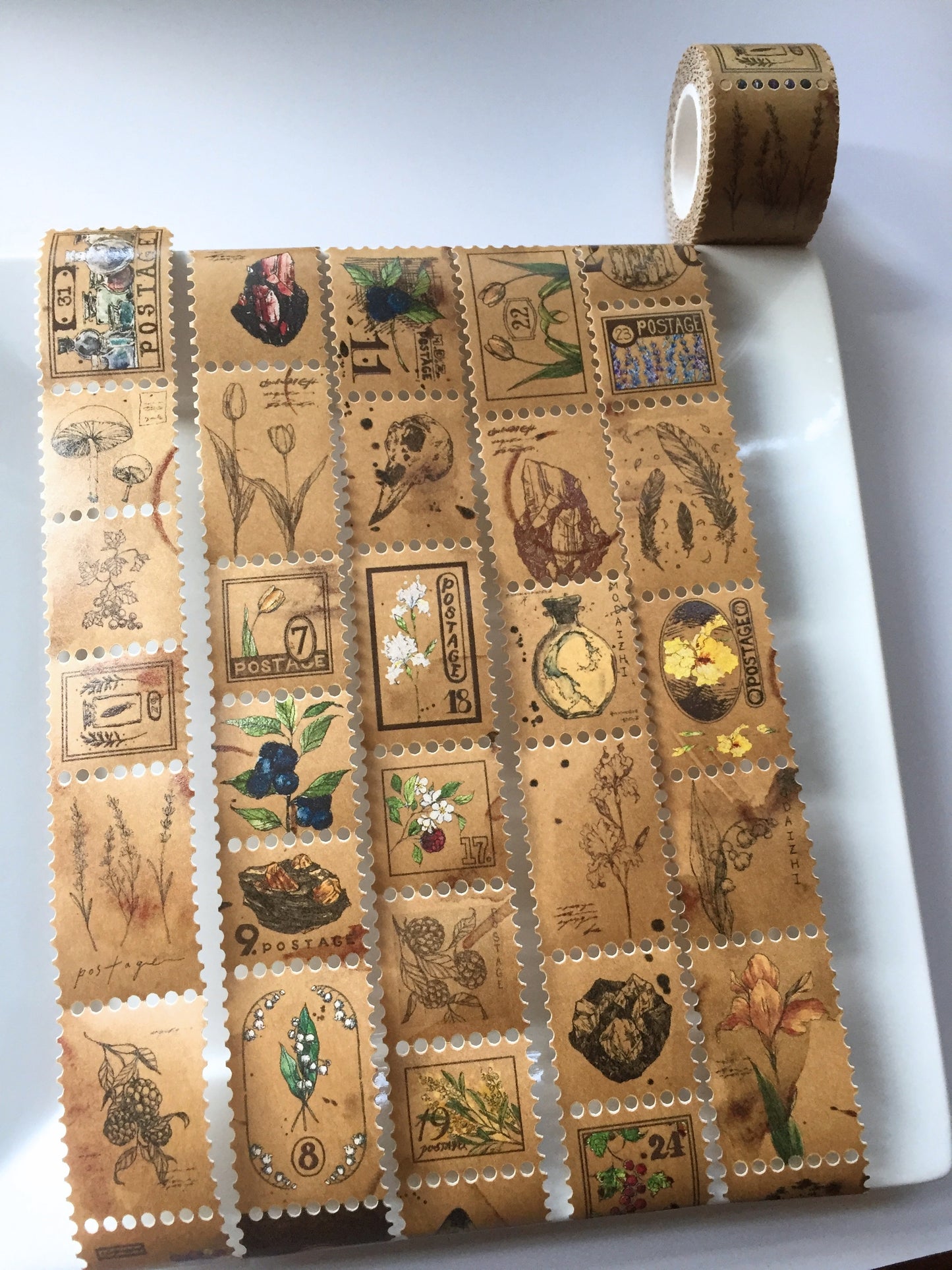 Modaizhi - Collection: Stamp paper tape SAMPLES