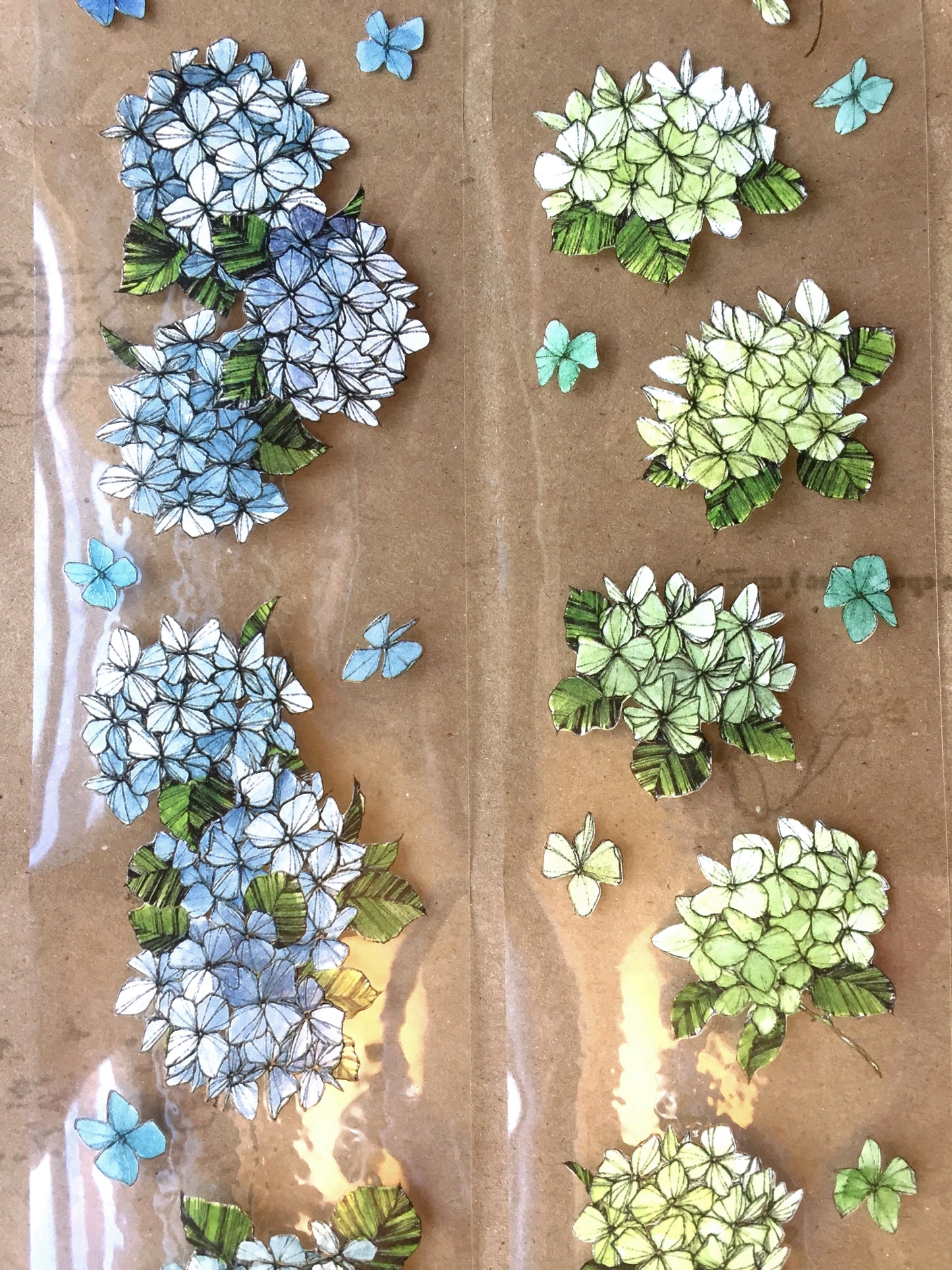 Modaizhi - Hydrangea PET tape SAMPLES