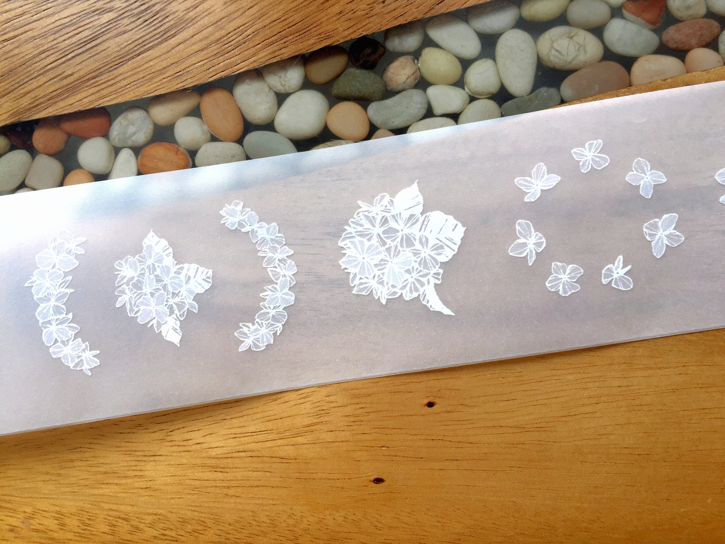Modaizhi - Hydrangea non-adhesive tracing paper SAMPLES