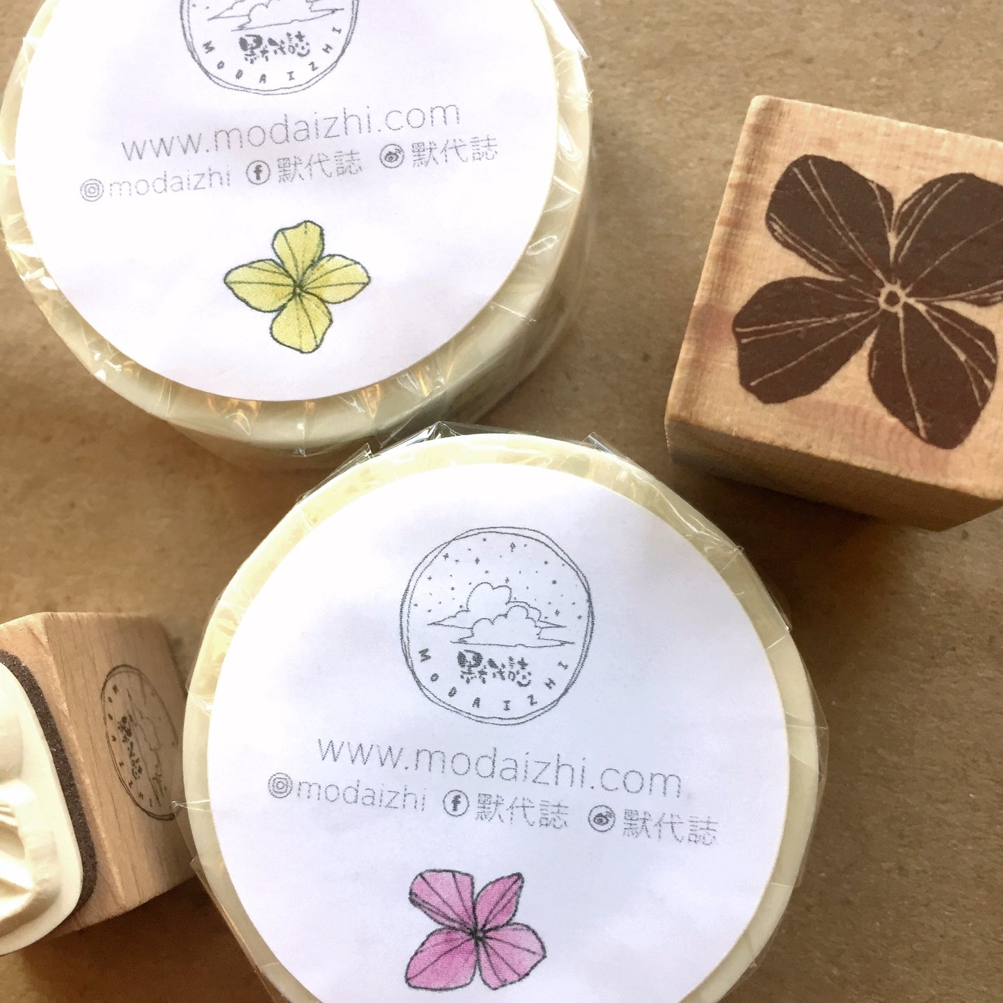 Modaizhi - Tiny Flowers slim washi tape SAMPLES