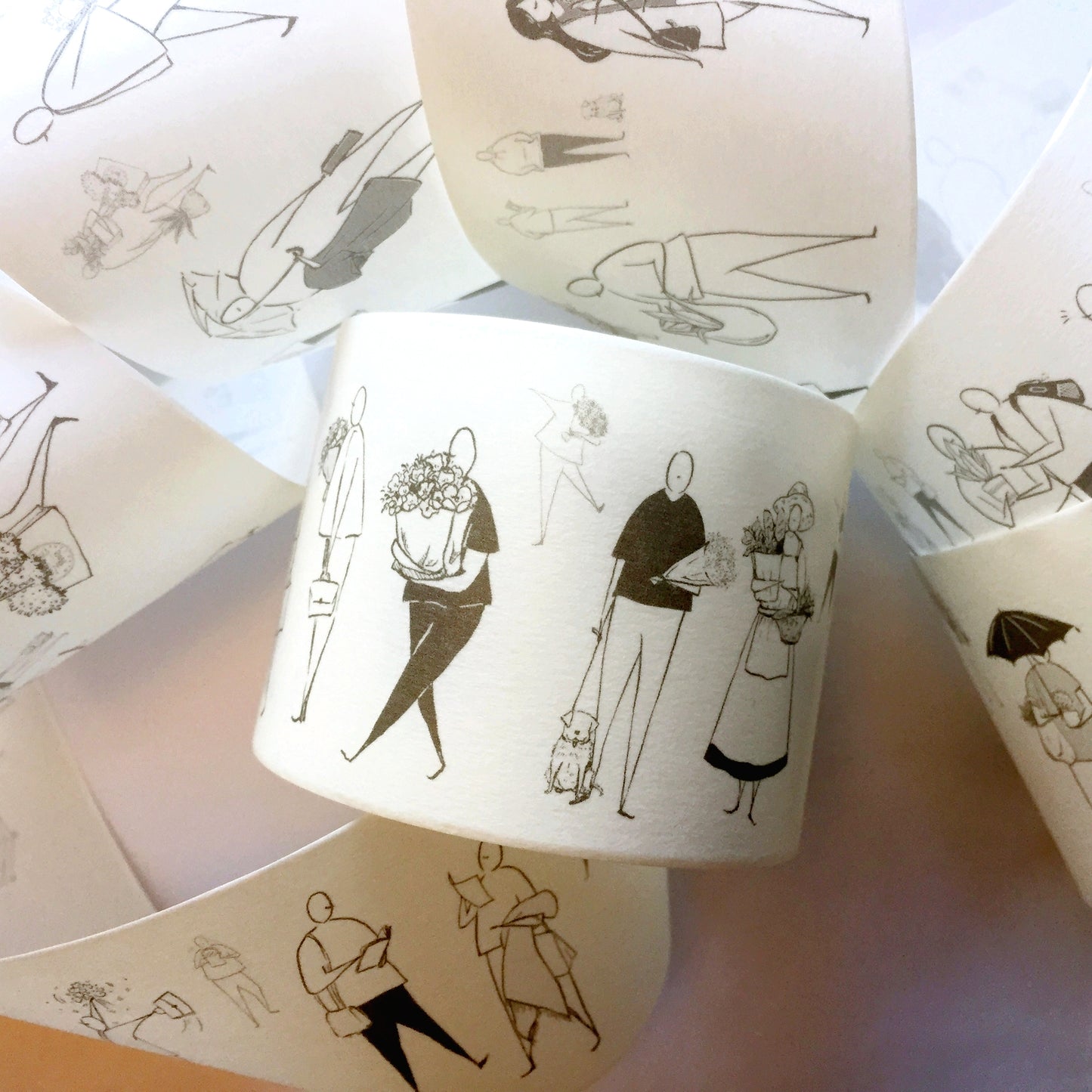Modaizhi - One Day: Plant washi tape SAMPLES