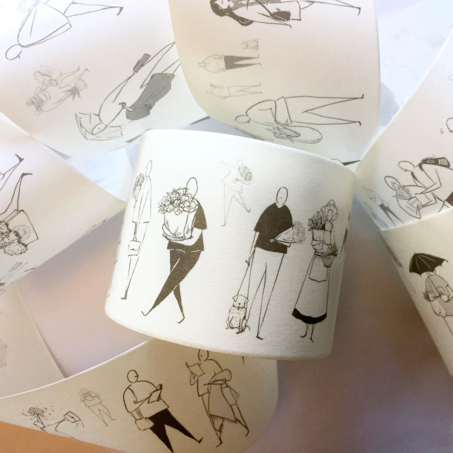 Modaizhi - One Day: Plant washi tape SAMPLES