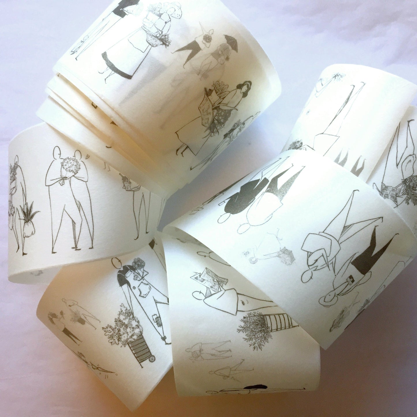 Modaizhi - One Day: Plant washi tape SAMPLES