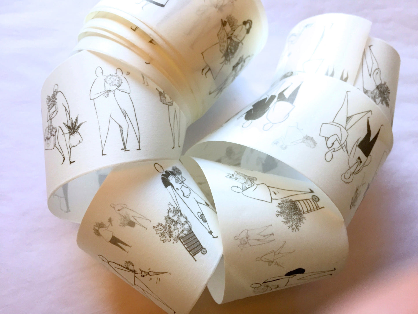 Modaizhi - One Day: Plant washi tape SAMPLES