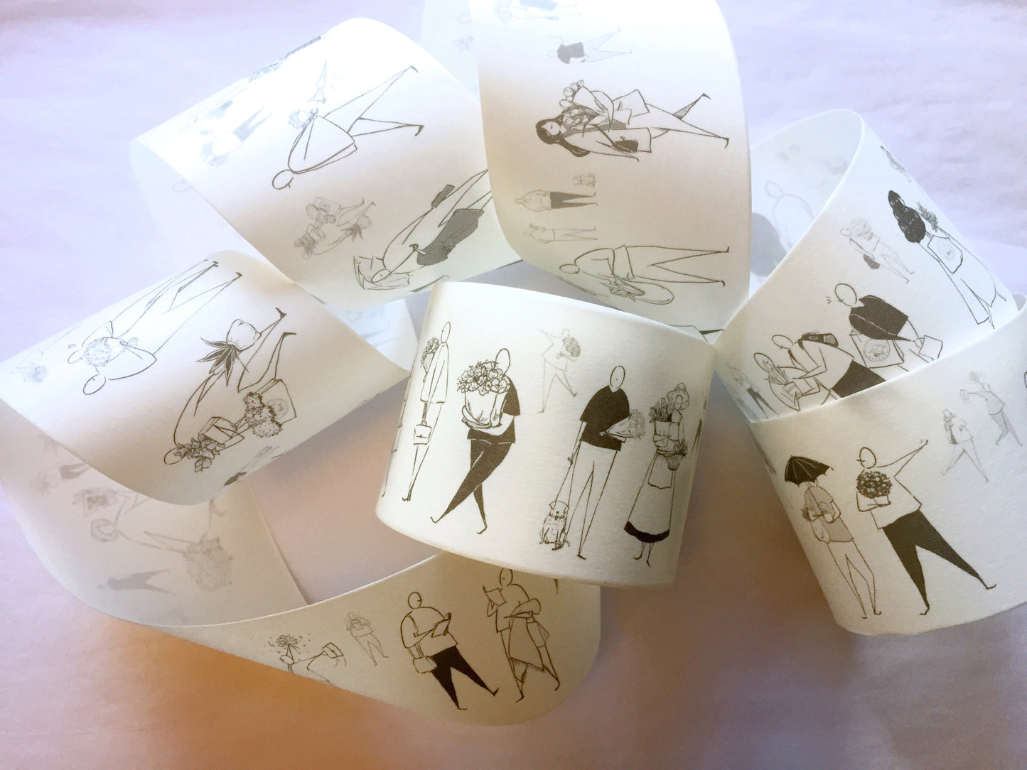Modaizhi - One Day: Plant washi tape SAMPLES