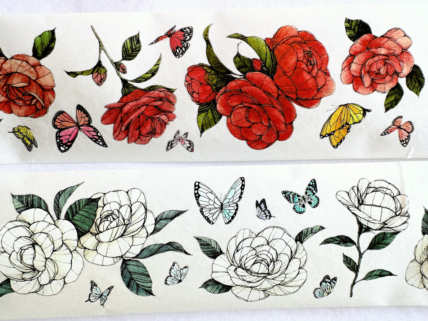 Modaizhi - Camellia washi tape SAMPLES