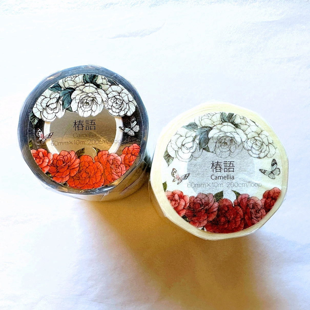 Modaizhi - Camellia washi tape SAMPLES