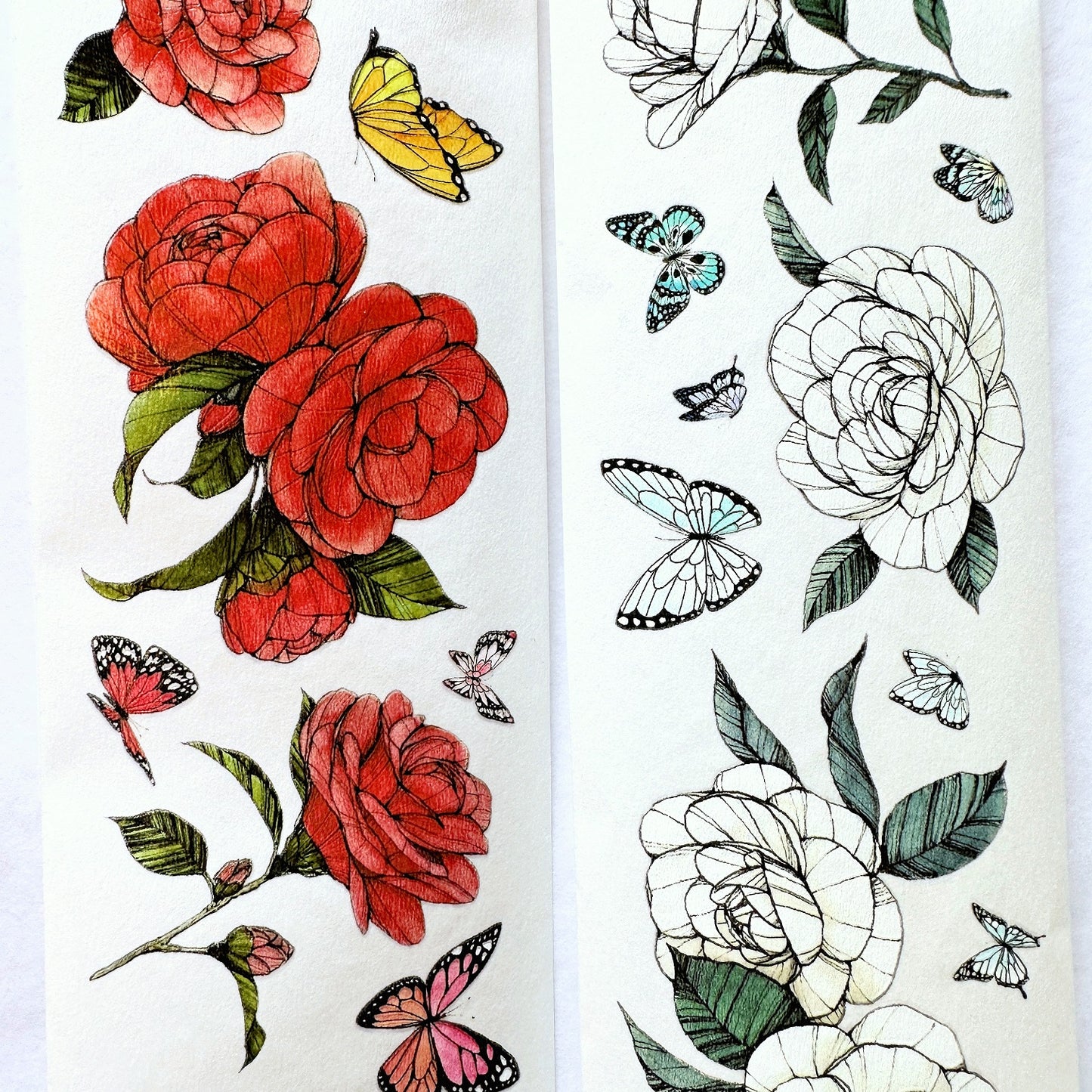 Modaizhi - Camellia washi tape SAMPLES