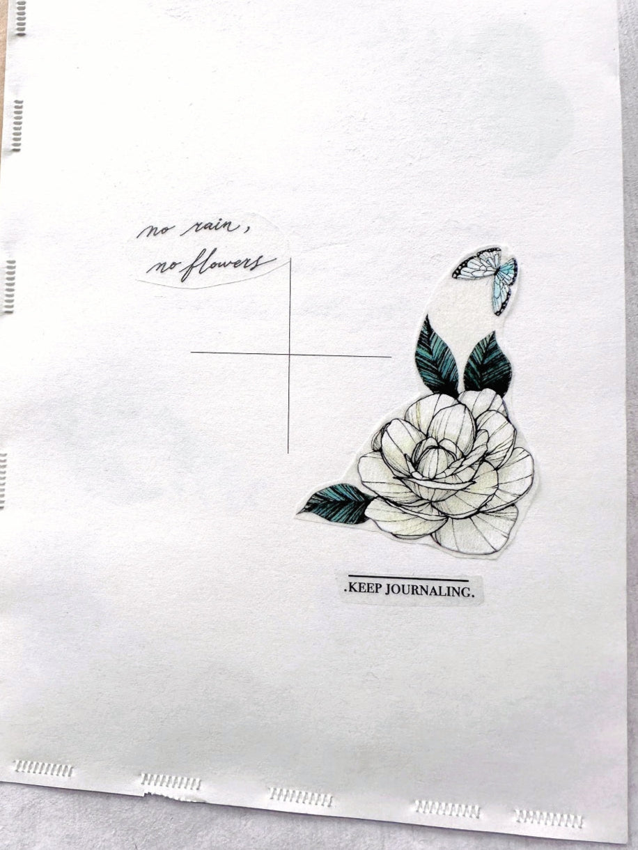 Modaizhi - Camellia washi tape SAMPLES