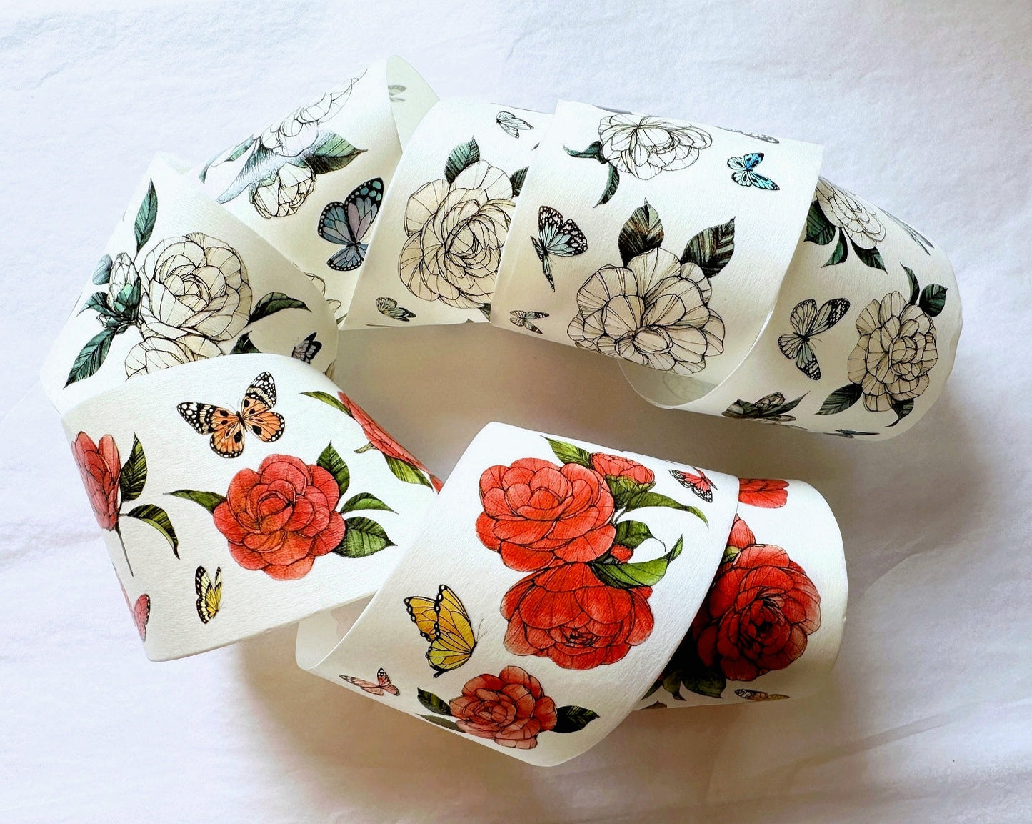 Modaizhi - Camellia washi tape SAMPLES