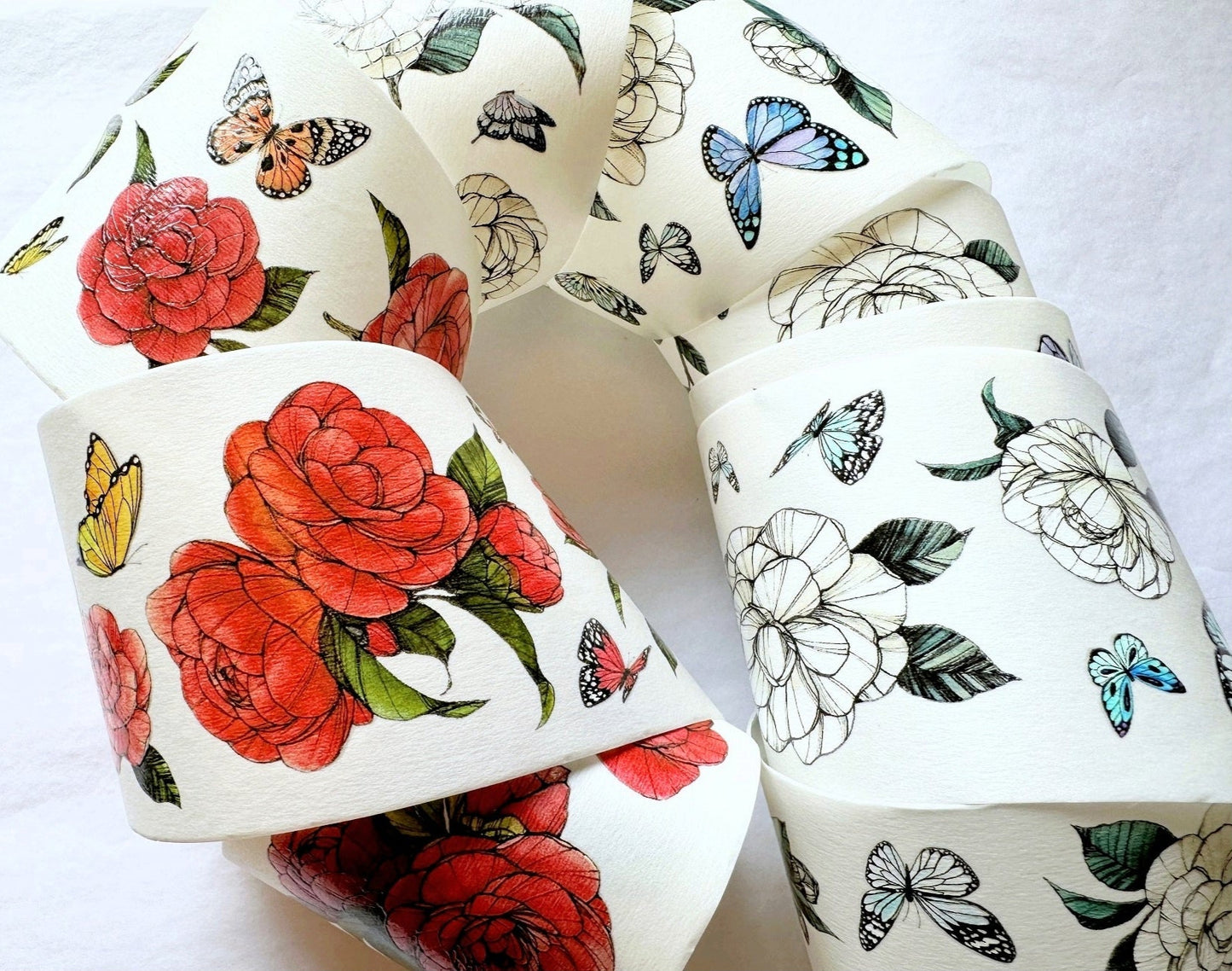 Modaizhi - Camellia washi tape SAMPLES
