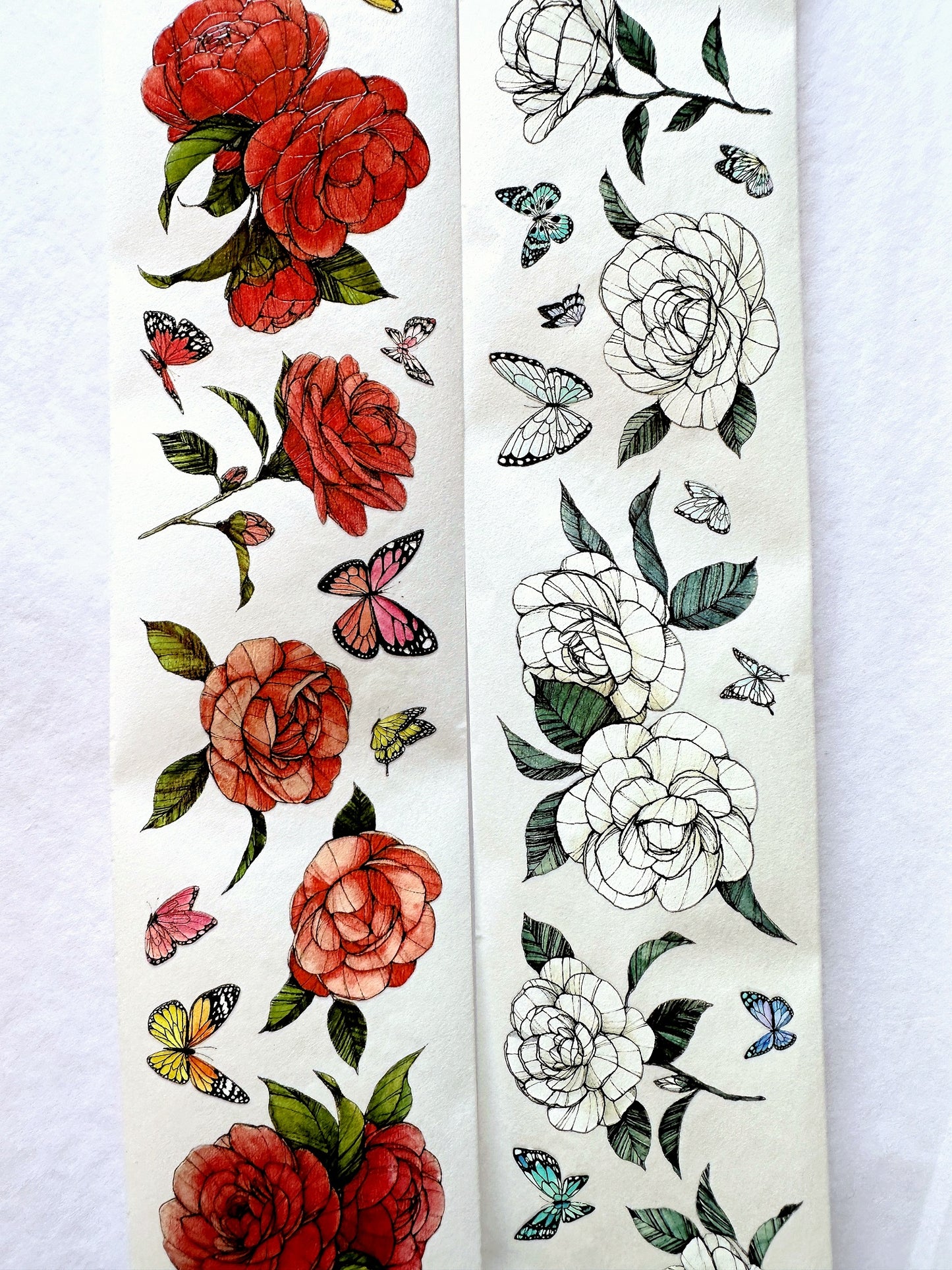 Modaizhi - Camellia washi tape SAMPLES