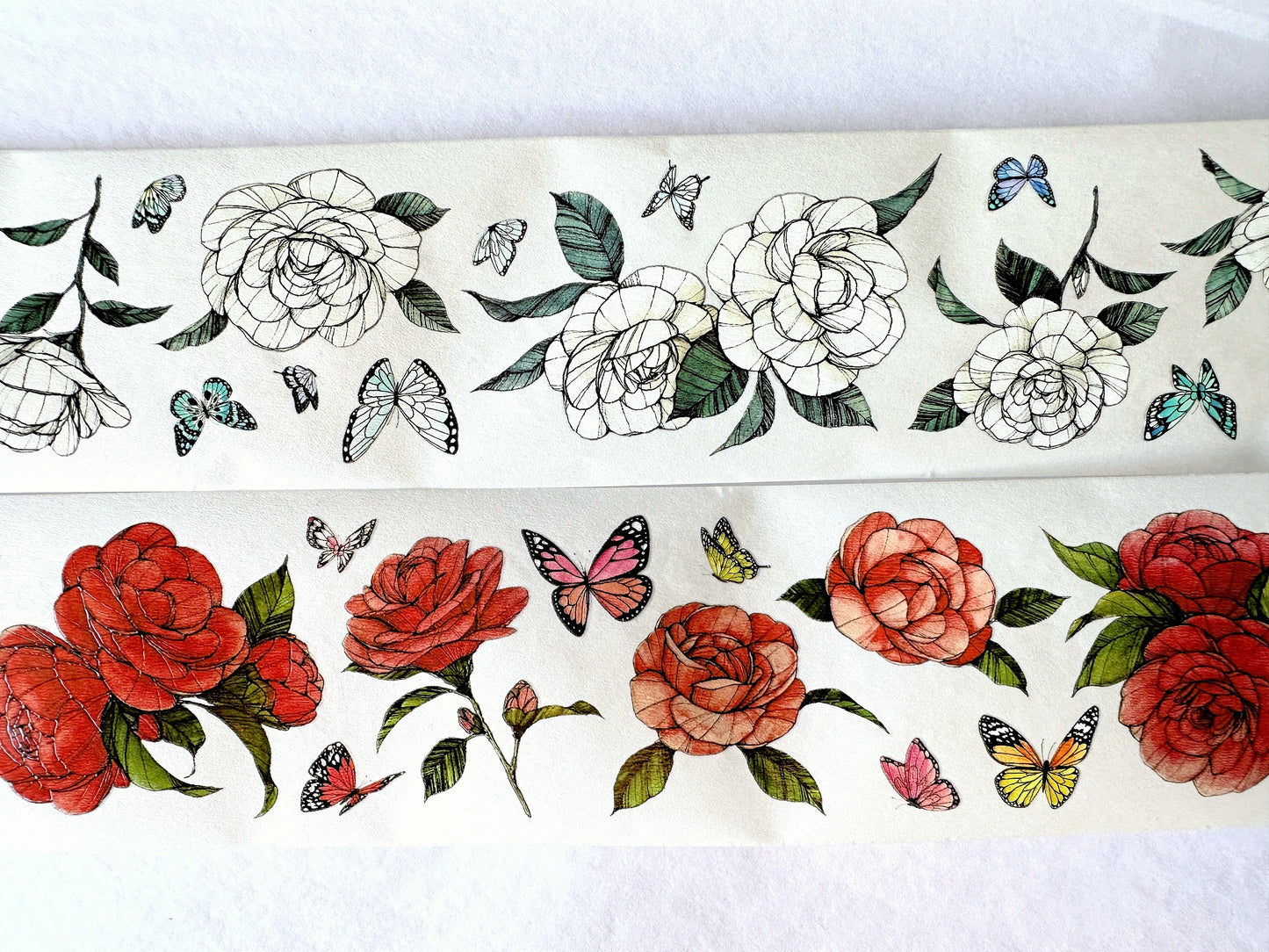 Modaizhi - Camellia washi tape SAMPLES