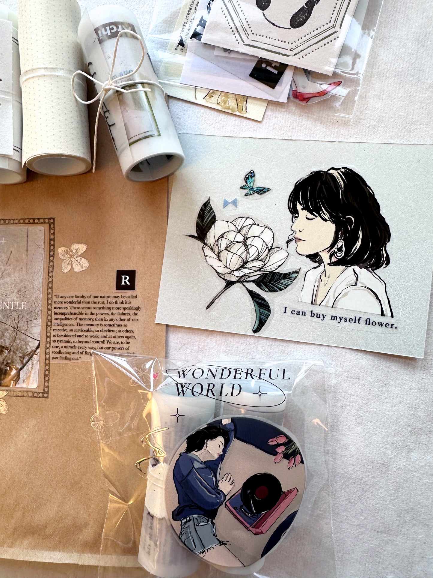 Modaizhi - Camellia PET tape SAMPLES