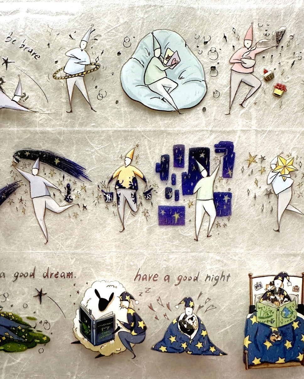 Modaizhi - Anniversary Party silver foil PET tape SAMPLES (10th anniversary special release)