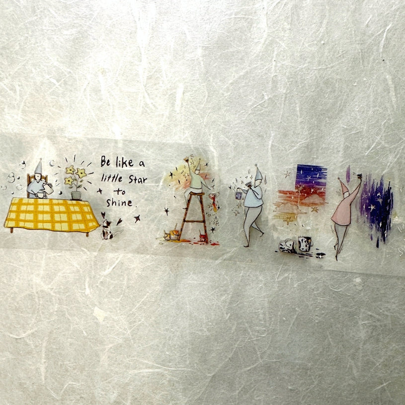 Modaizhi - Anniversary Party silver foil PET tape SAMPLES (10th anniversary special release)