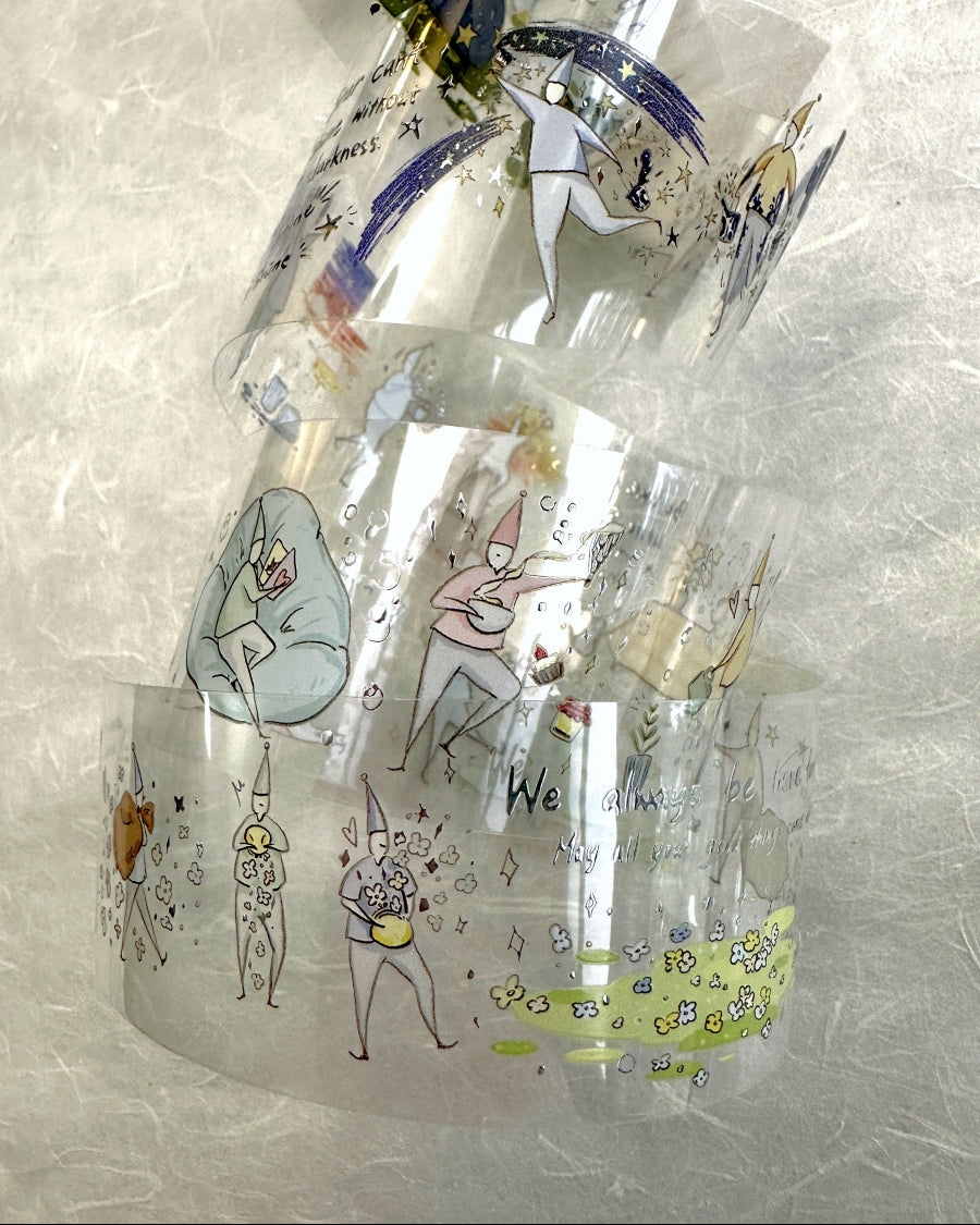 Modaizhi - Anniversary Party silver foil PET tape SAMPLES (10th anniversary special release)