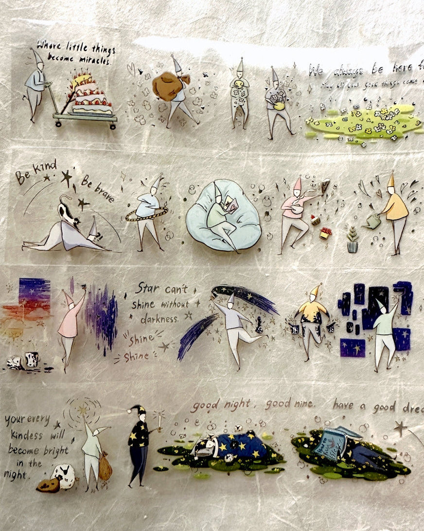 Modaizhi - Anniversary Party silver foil PET tape SAMPLES (10th anniversary special release)