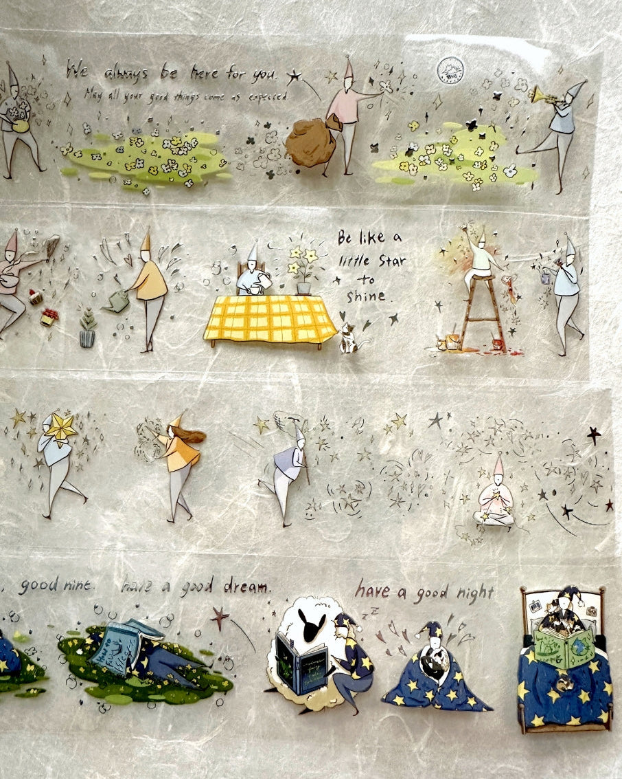 Modaizhi - Anniversary Party silver foil PET tape SAMPLES (10th anniversary special release)