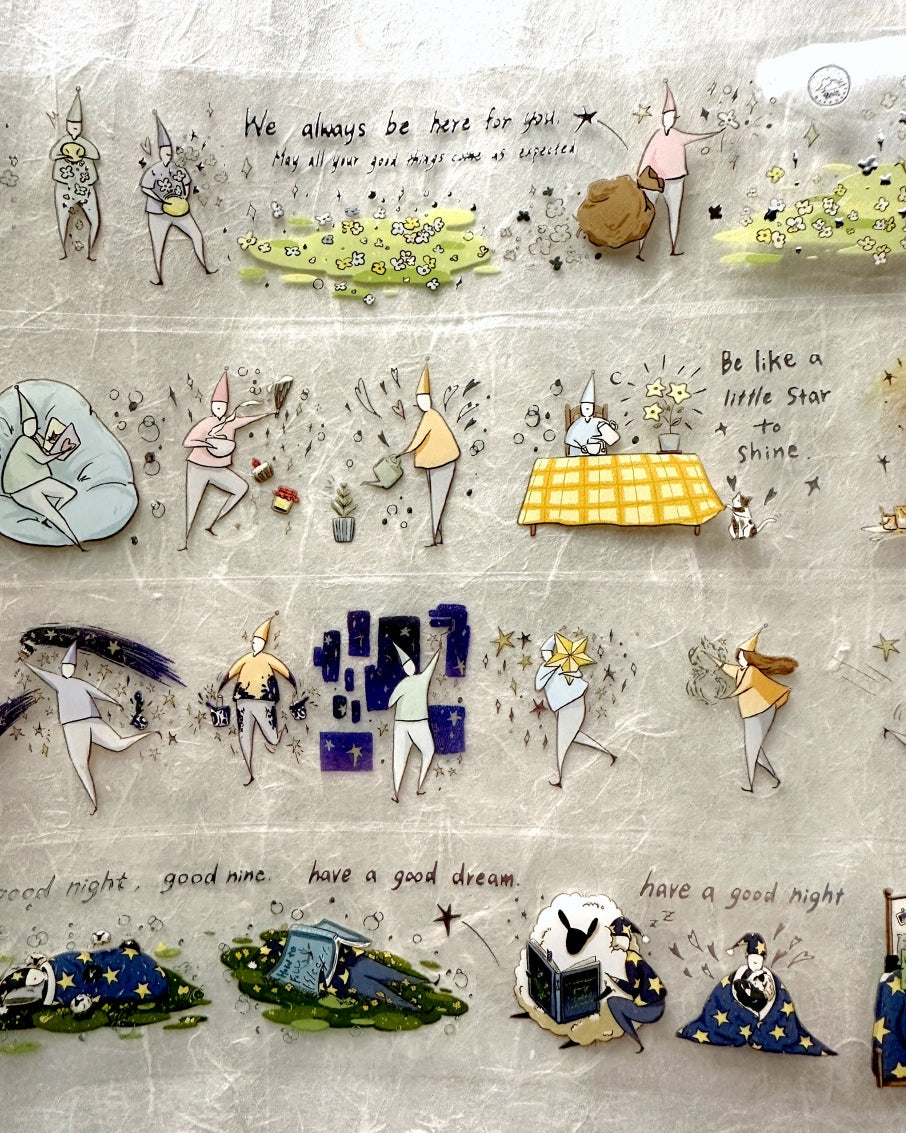 Modaizhi - Anniversary Party silver foil PET tape SAMPLES (10th anniversary special release)