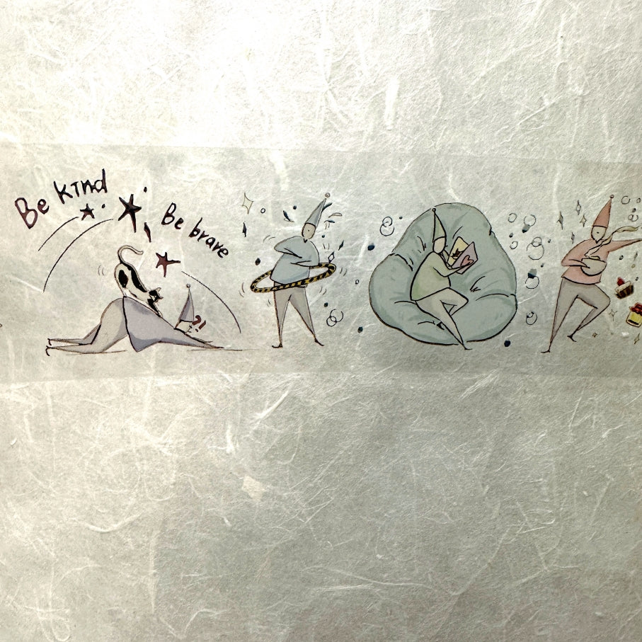 Modaizhi - Anniversary Party silver foil PET tape SAMPLES (10th anniversary special release)