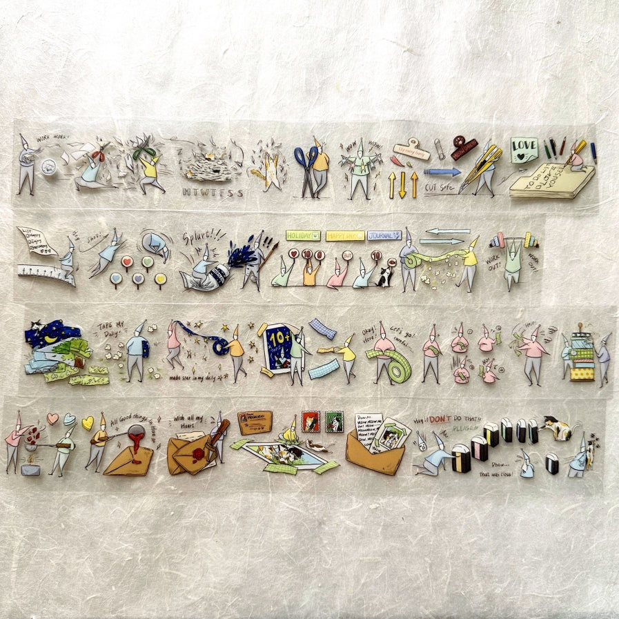 Modaizhi -Stationery Elf PET tape SAMPLES