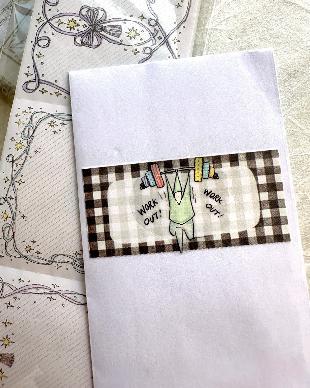 Nonco Hanco - Happy Day petite sticky memo roll SAMPLES