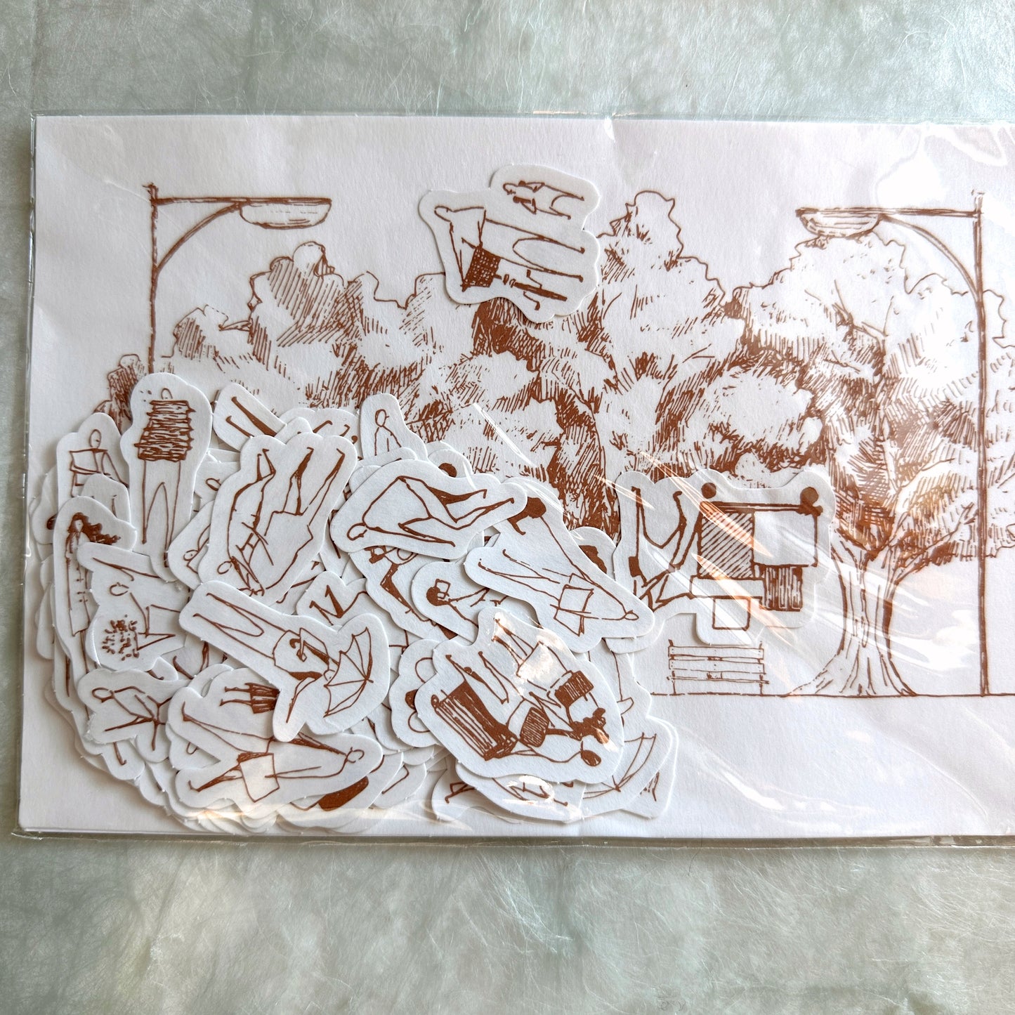 Modaizhi - One Day II washi stickers