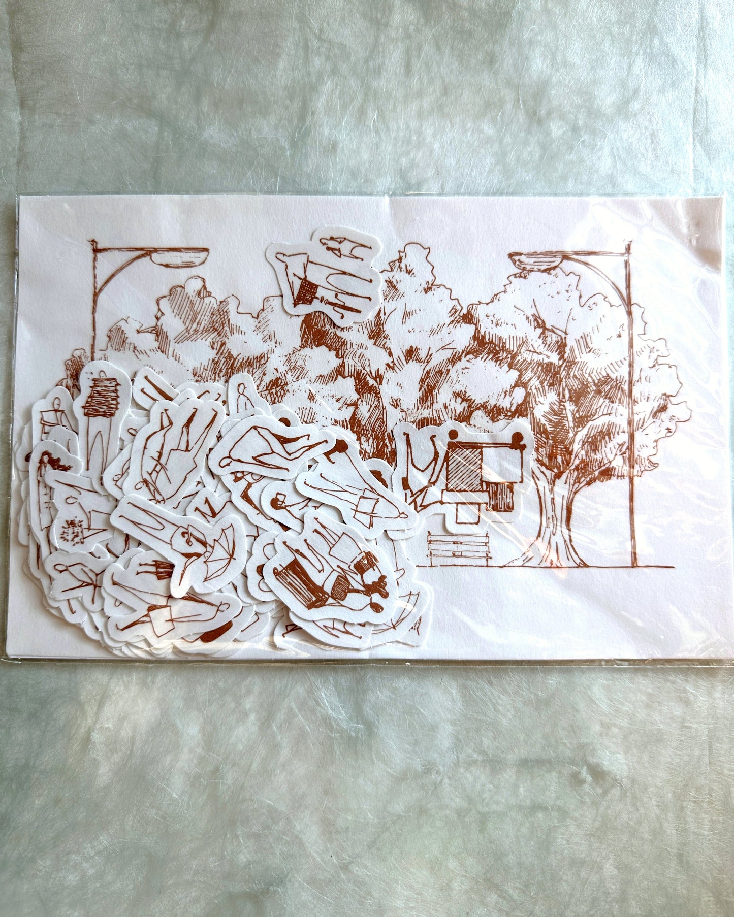 Modaizhi - One Day II washi stickers