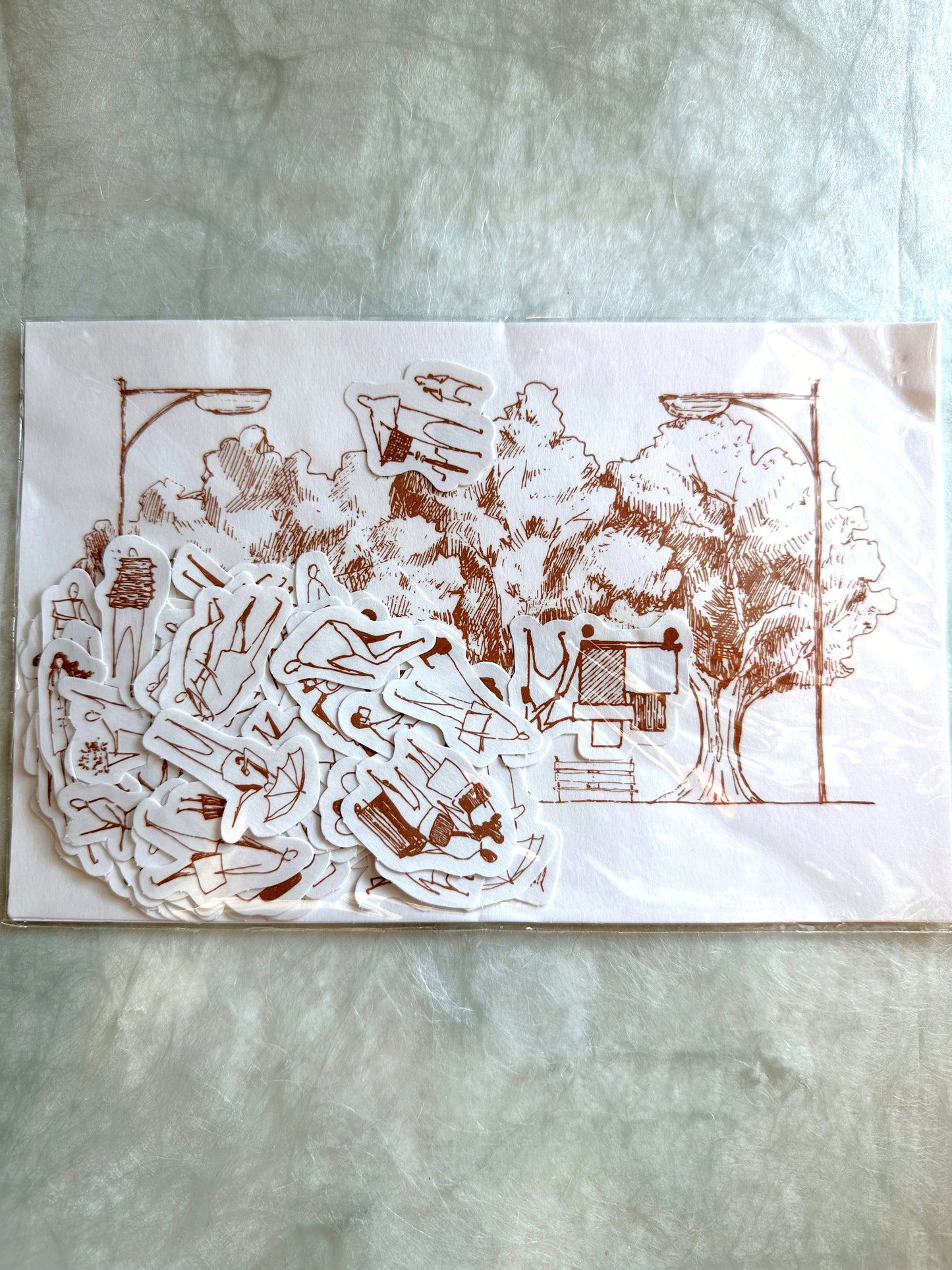 Modaizhi - One Day II washi stickers