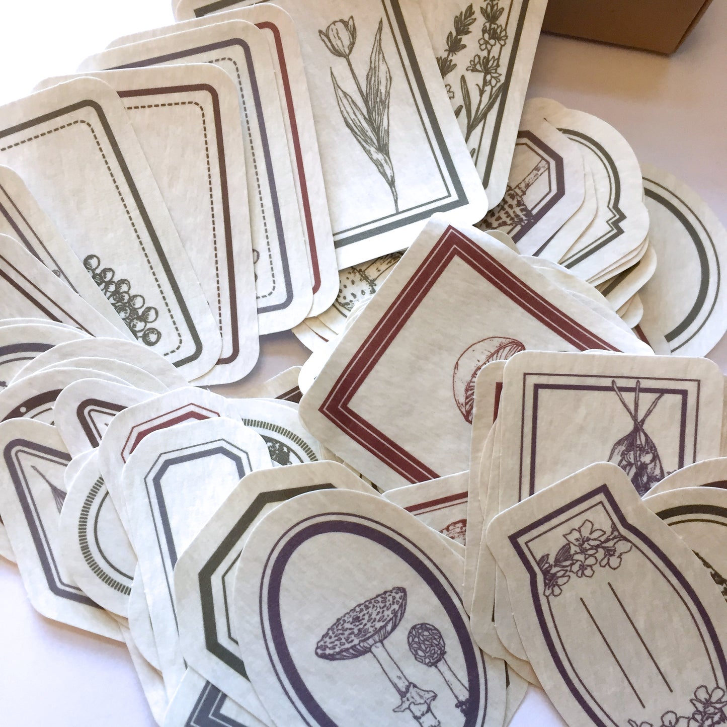 Modaizhi Collection Tag flake stickers SAMPLER