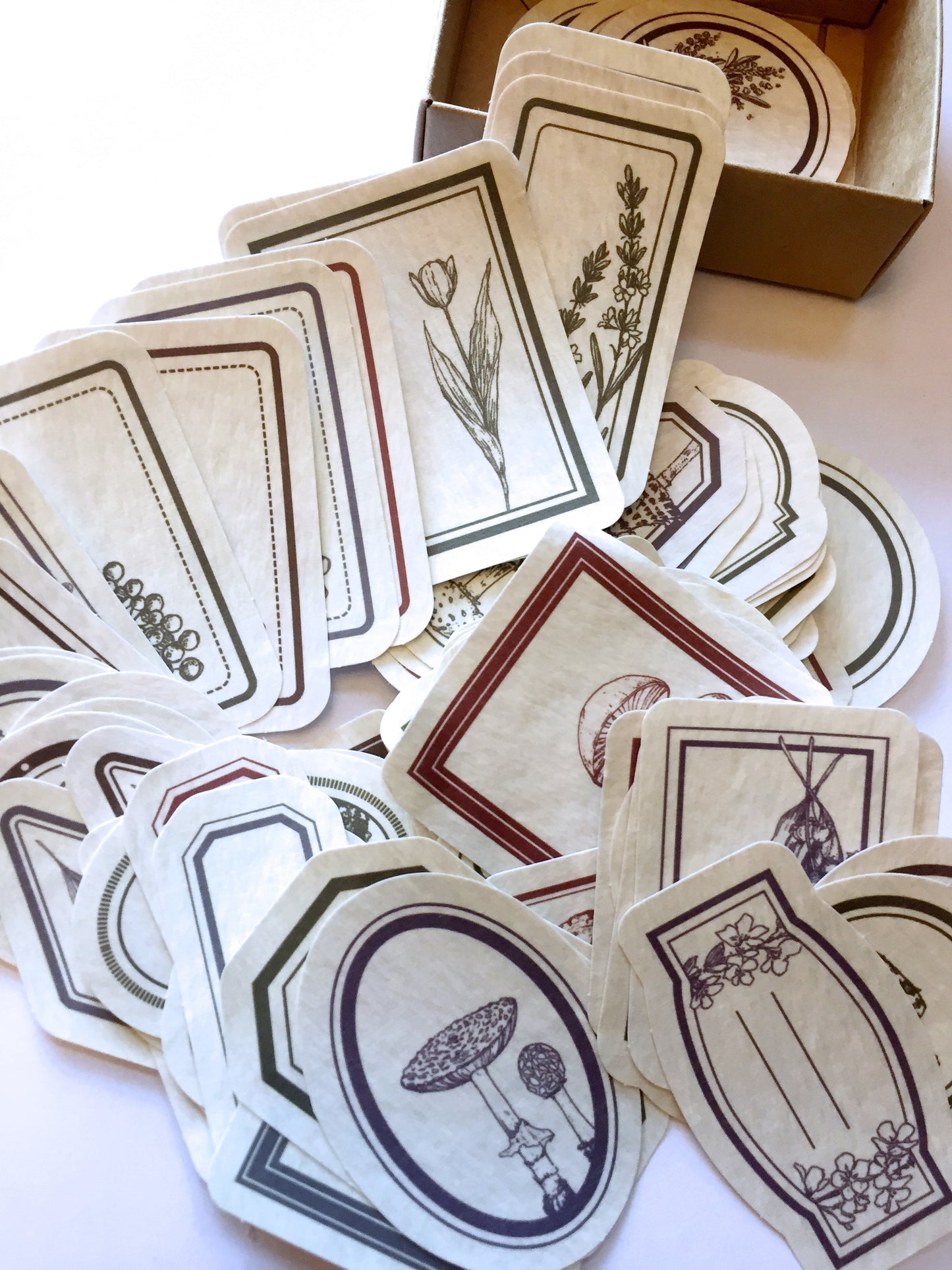 Modaizhi Collection Tag flake stickers SAMPLER