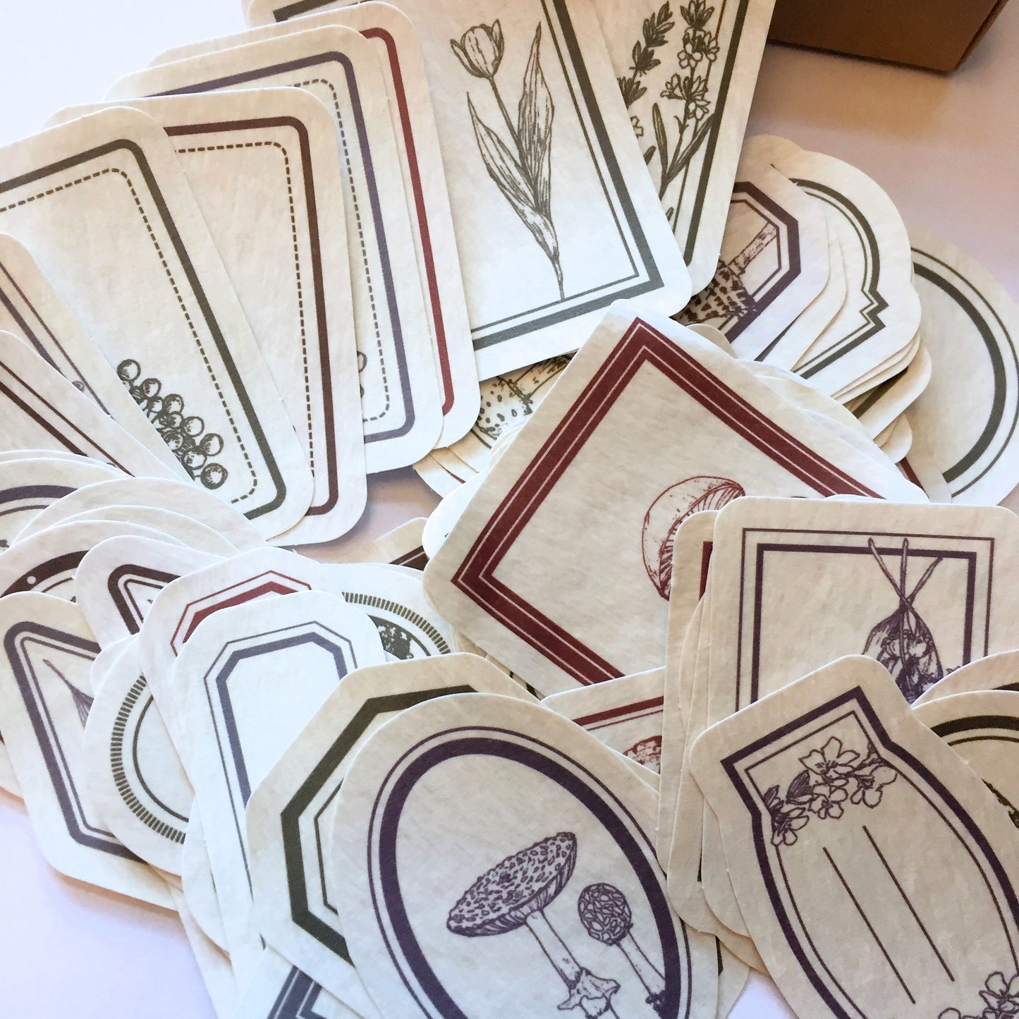 Modaizhi Collection Tag flake stickers SAMPLER