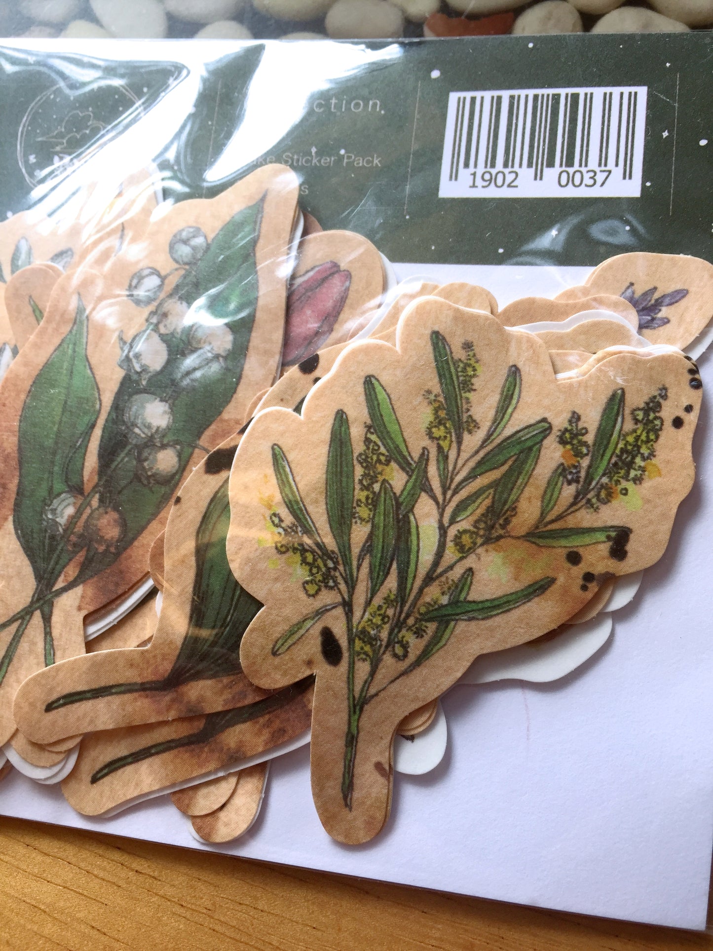Modaizhi Collection Fruit/Flower flake sticker packs