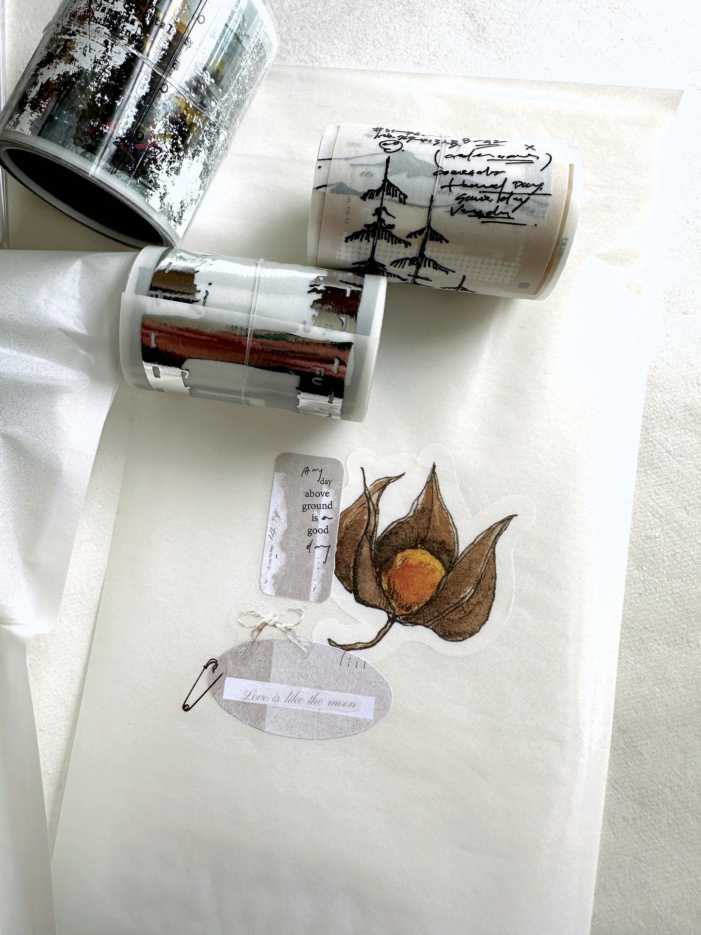 Modaizhi Collection Fruit/Flower flake sticker packs