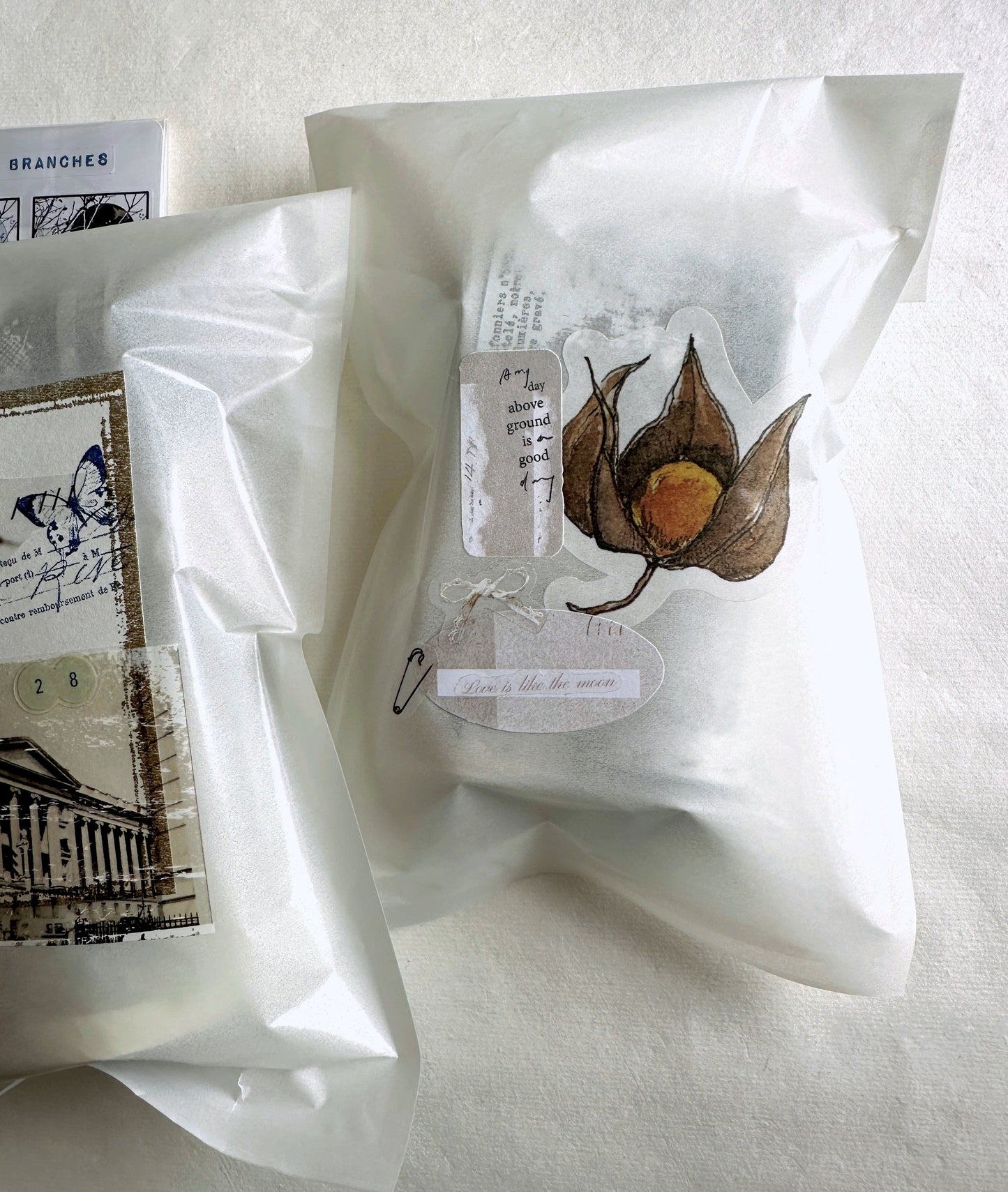 Modaizhi Collection Fruit/Flower flake sticker packs