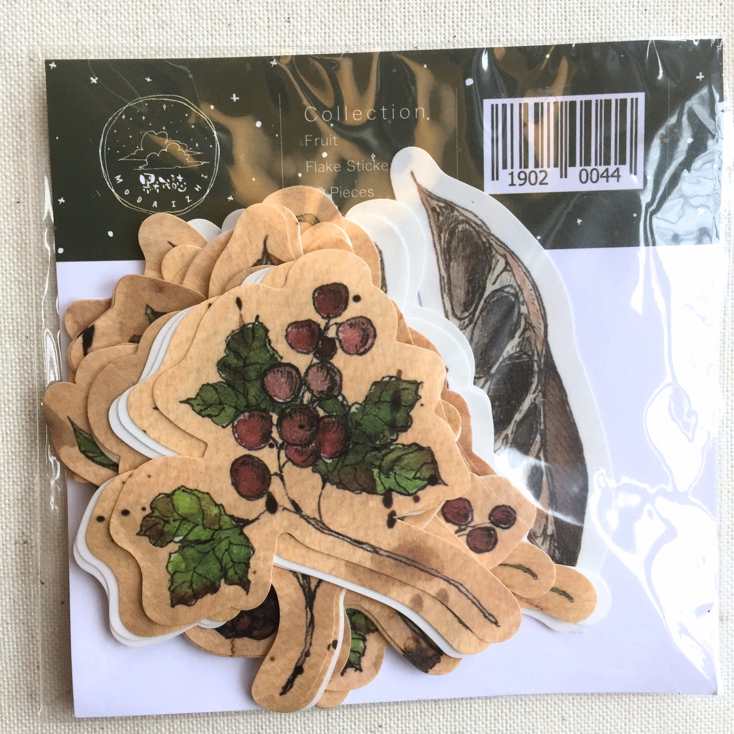 Modaizhi Collection Fruit/Flower flake sticker packs