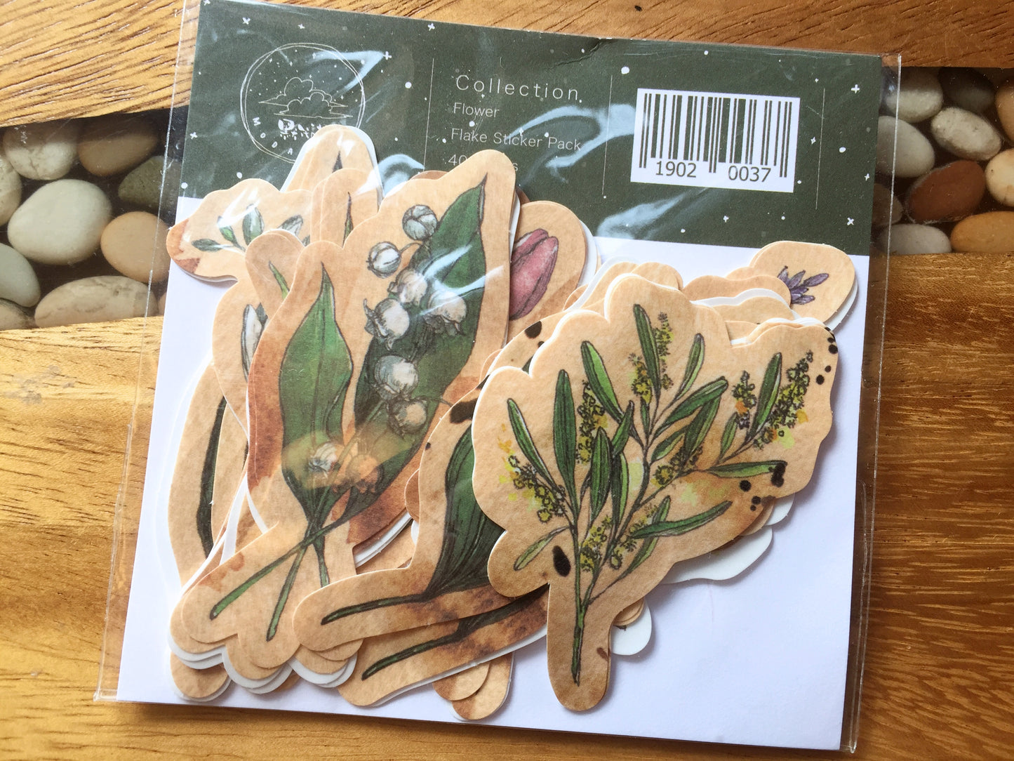 Modaizhi Collection Fruit/Flower flake sticker packs