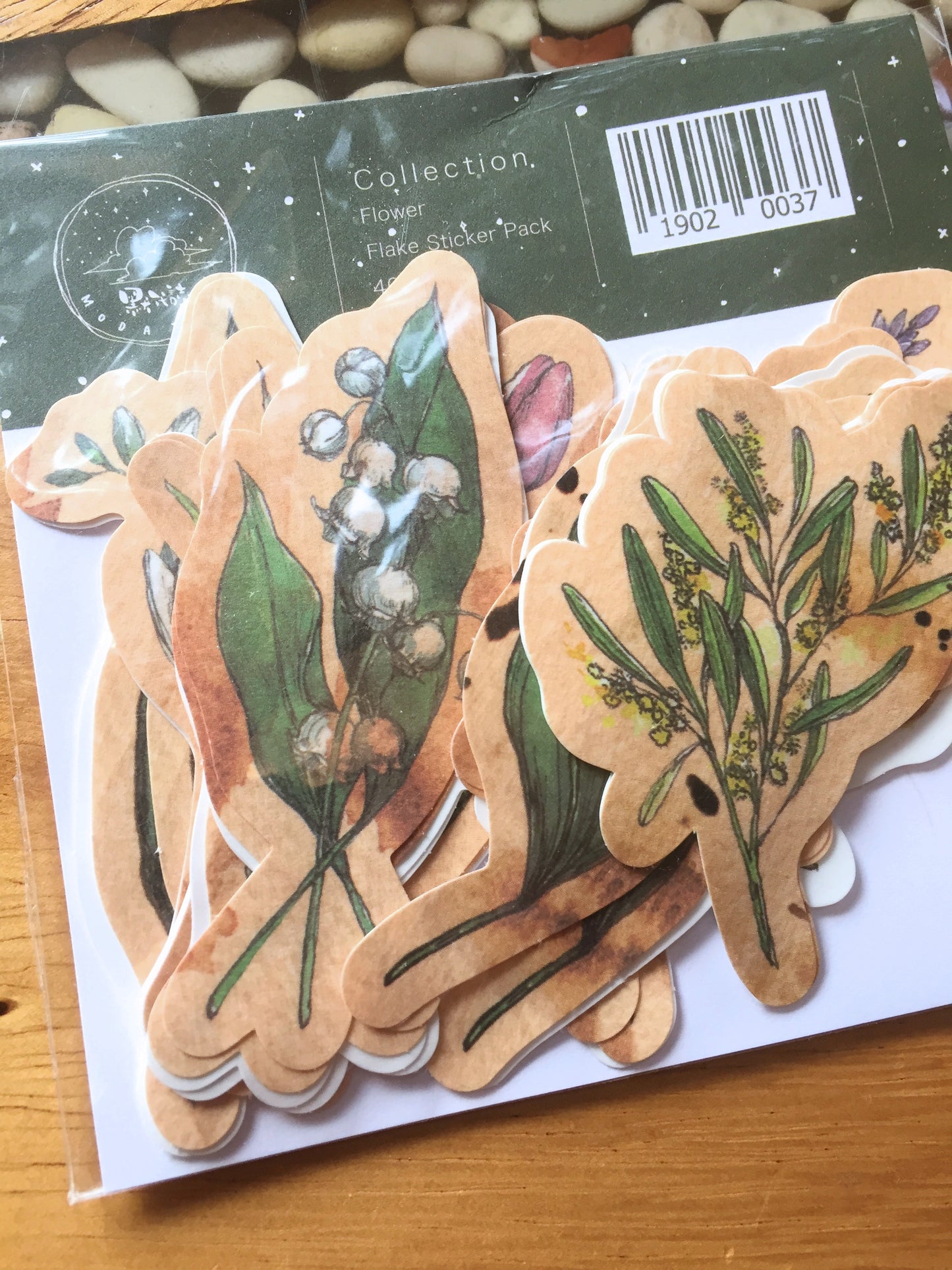 Modaizhi Collection Fruit/Flower flake sticker packs