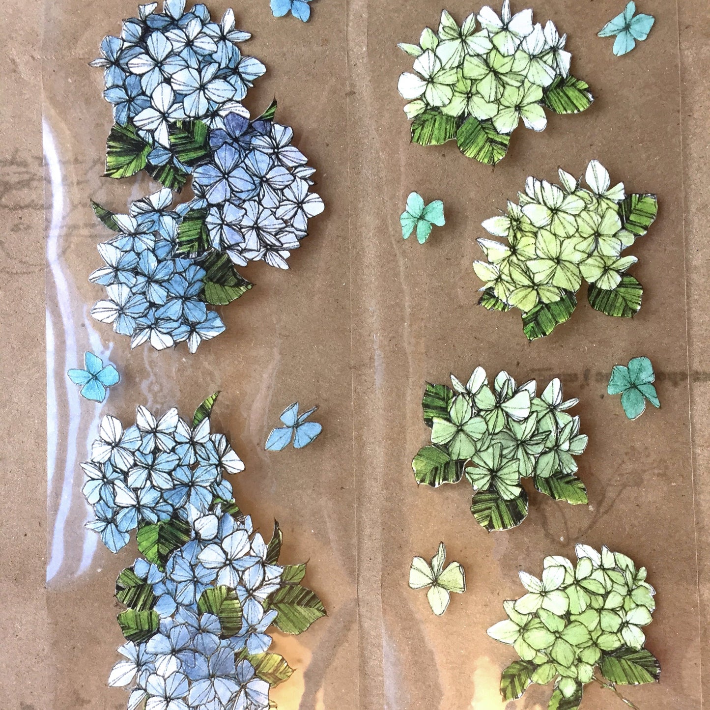 Modaizhi - Hydrangea PET tape SAMPLES