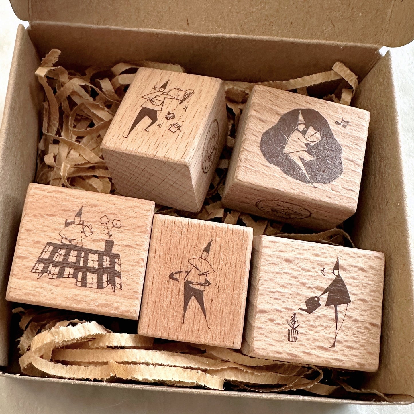 Modaizhi - One Day 6th Anniversary rubber stamps