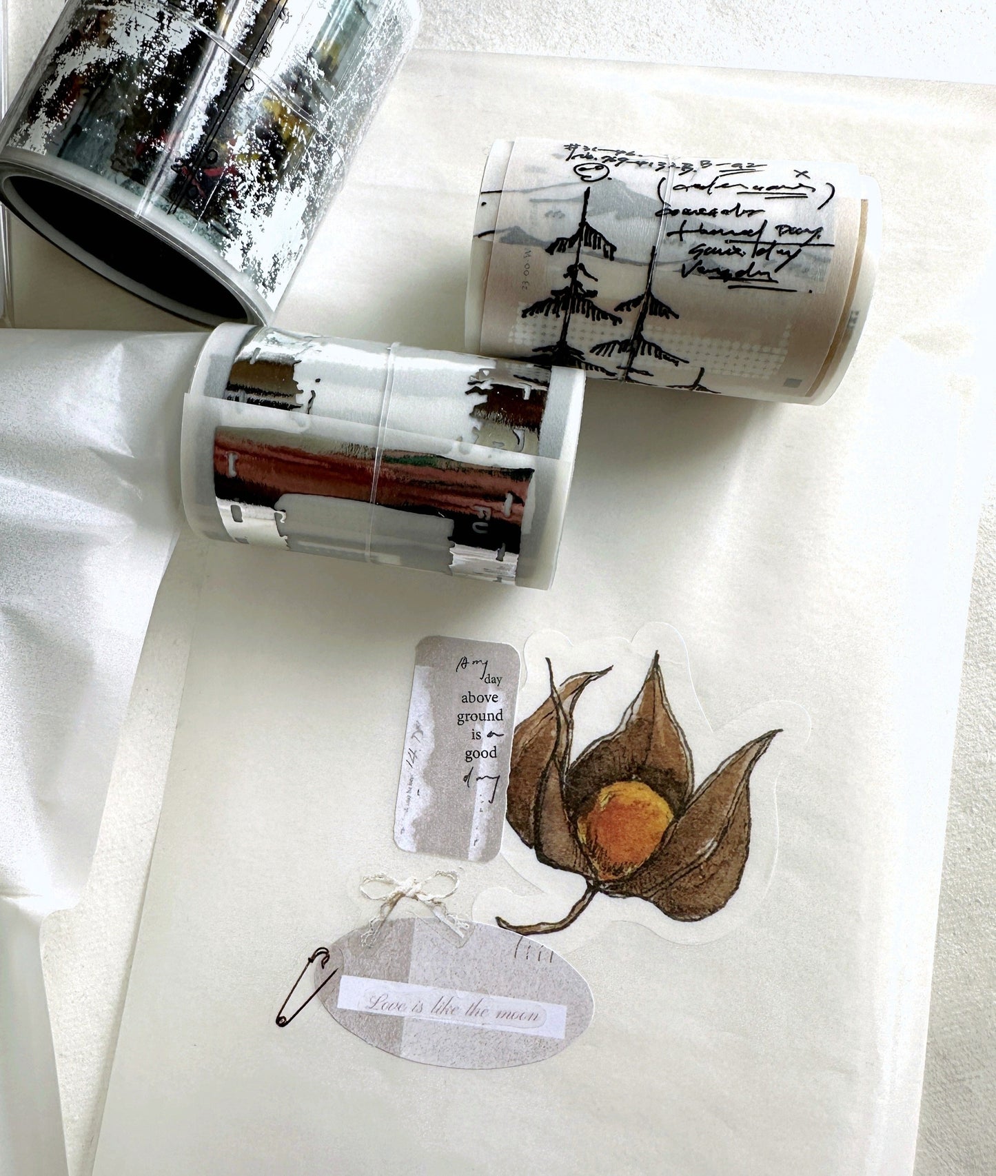 Modaizhi Collection Fruit/Flower flake sticker packs