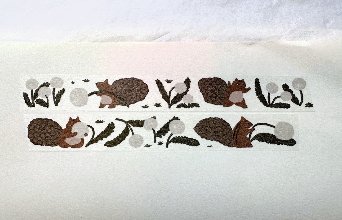 Ivy Snow - Dandelion washi tape SAMPLES