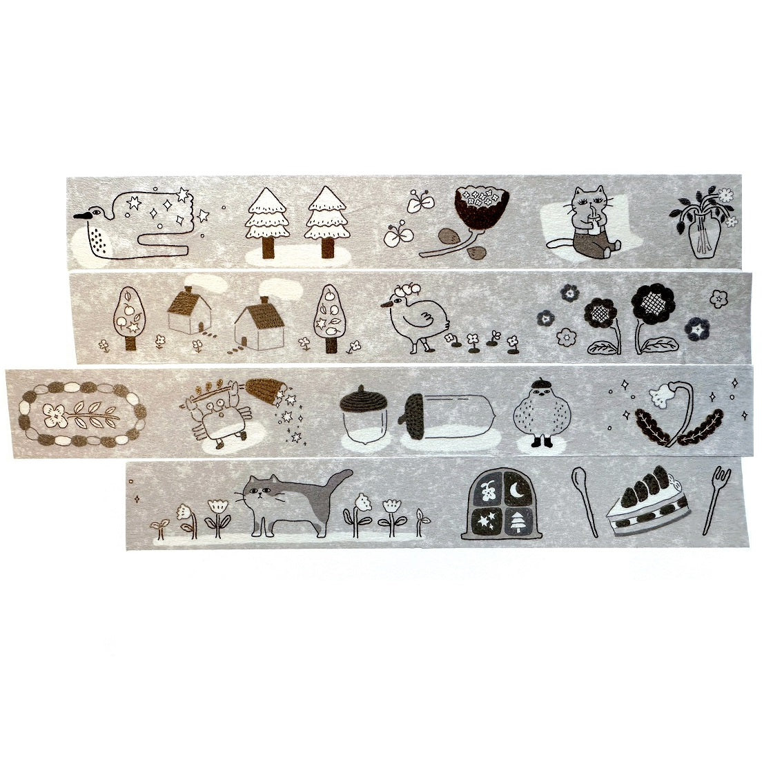 Ivy Snow - A Lazy Afternoon washi tape SAMPLES