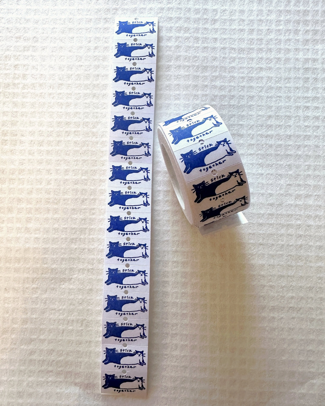 Ivy Snow - Stick Together label sticker roll SAMPLES