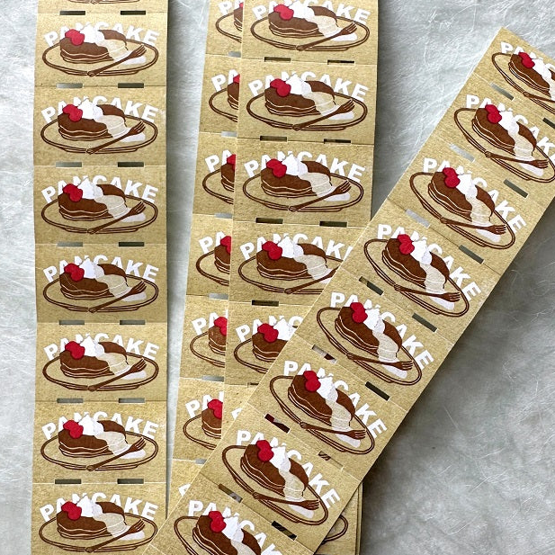 Ivy Snow - Pancake label sticker roll SAMPLES
